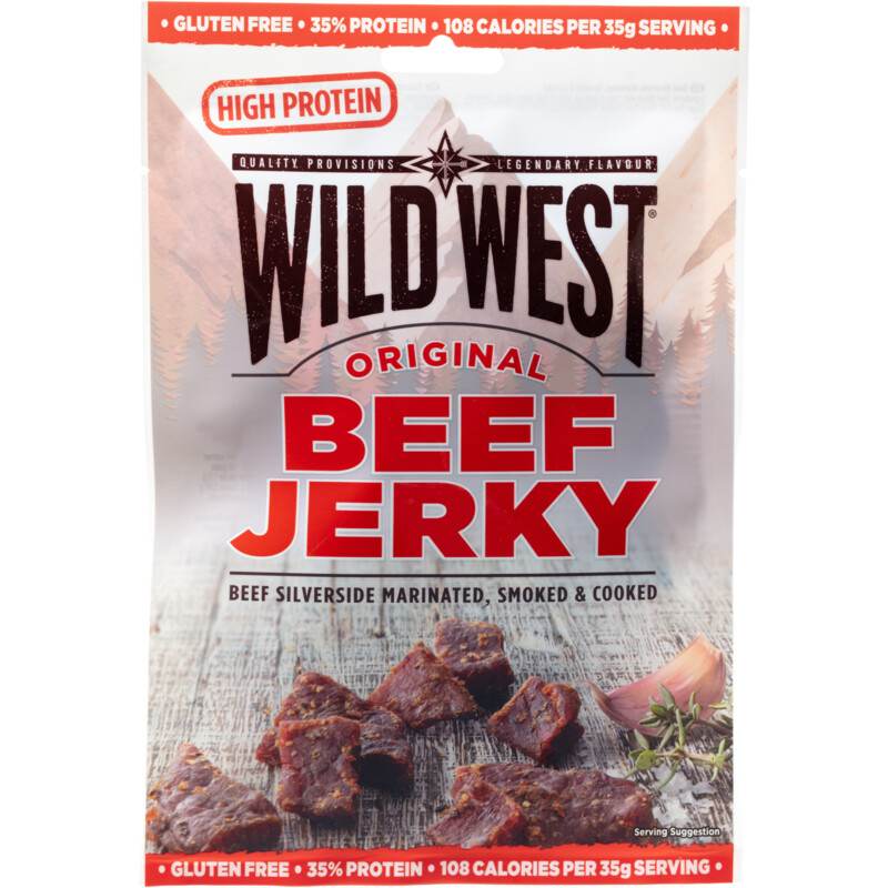Een afbeelding van Wild West Beef jerky