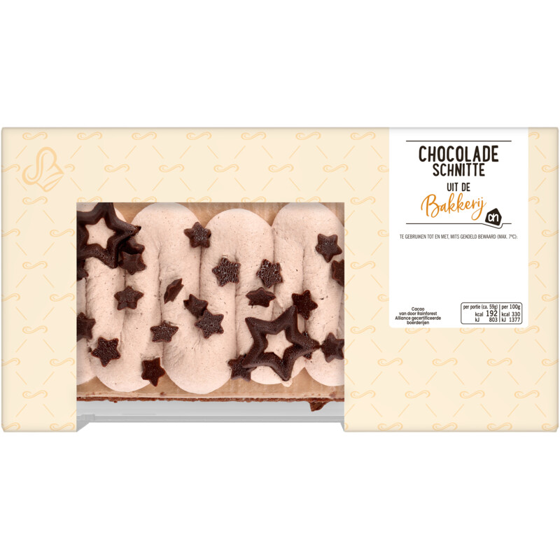 Een afbeelding van AH Chocoladeschnitte