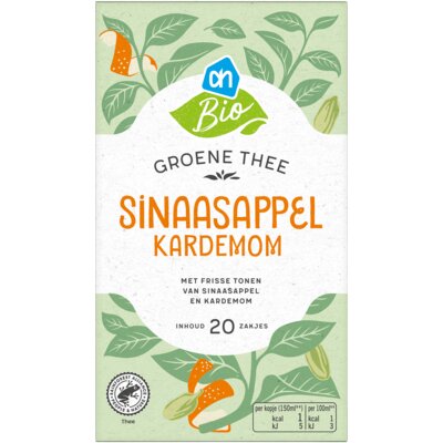 pdp-image-AH Biologisch Groene thee sinaasappel kardamom