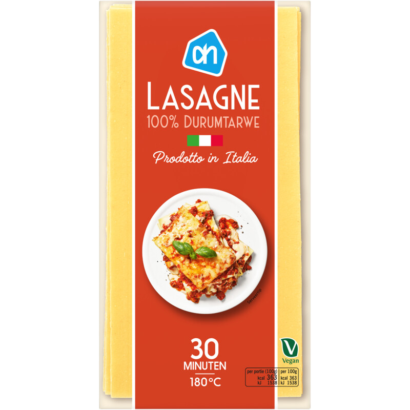 Een afbeelding van AH Lasagne