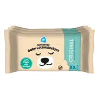 AH Beregoede baby lotiondoekjes 3-pack