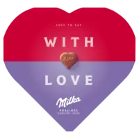 Milka With love pralines hazelnut créme