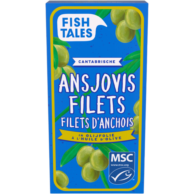 Een afbeelding van Fish Tales Ansjovisfilets in olijfolie