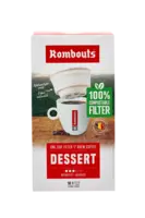 Rombouts Dessert one cup filter bel