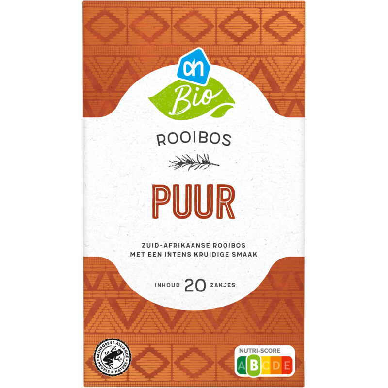 Een afbeelding van AH Biologisch Rooibos puur