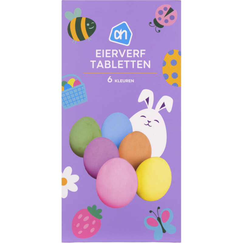 Een afbeelding van AH Eierverftabletten