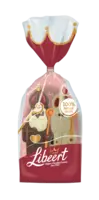 Libeert Sinterklaas melk wit duo-pack bel