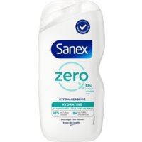 Een afbeelding van Sanex Zero% hydrating douchegel alle huidtypes