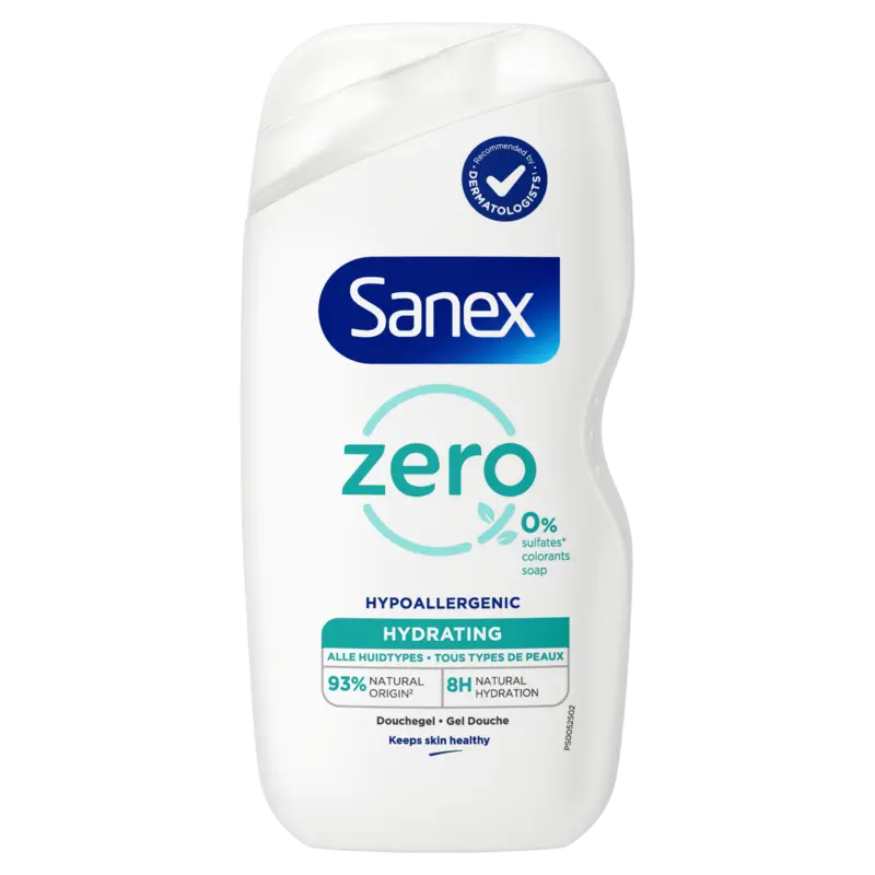 Zero% hydrating douchegel alle huidtypes
