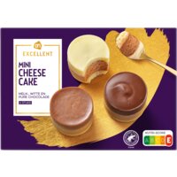 Een afbeelding van AH Excellent Mini cheesecake chocolade