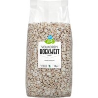 Een afbeelding van AH Biologisch 100% Volkoren boekweit gepoft