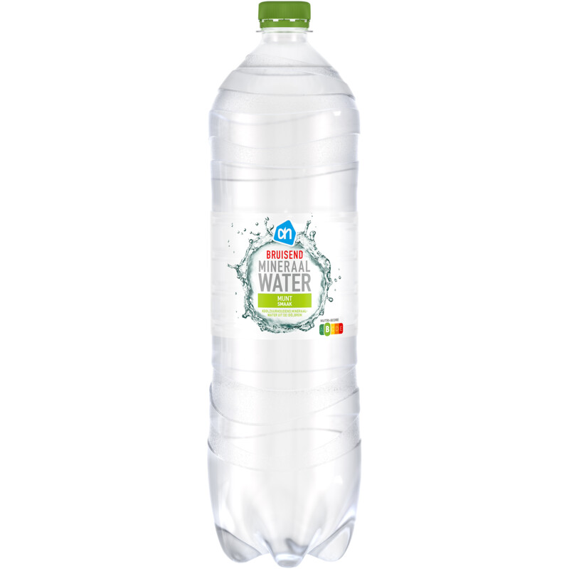 Een afbeelding van AH Bruisend mineraalwater munt