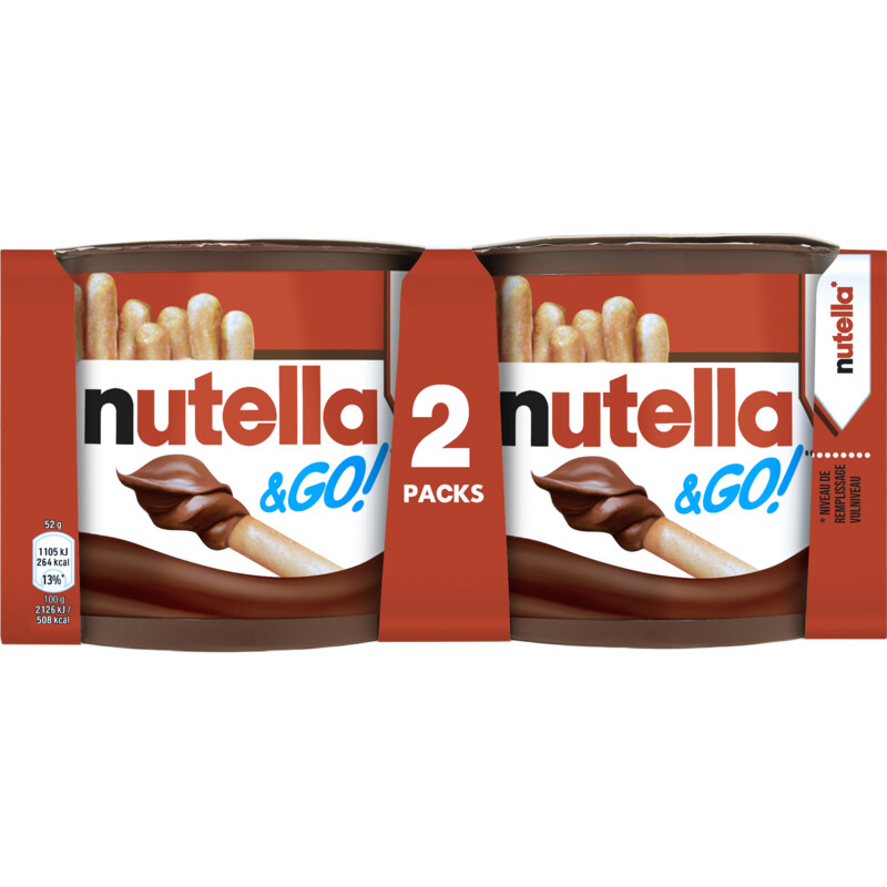Een afbeelding van Nutella & go