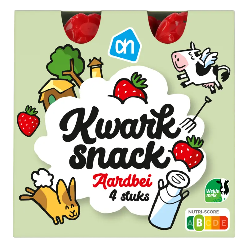 AH Super kwarksnack aardbei