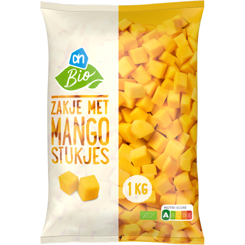 Een afbeelding van AH Biologisch Zakje met mango stukjes