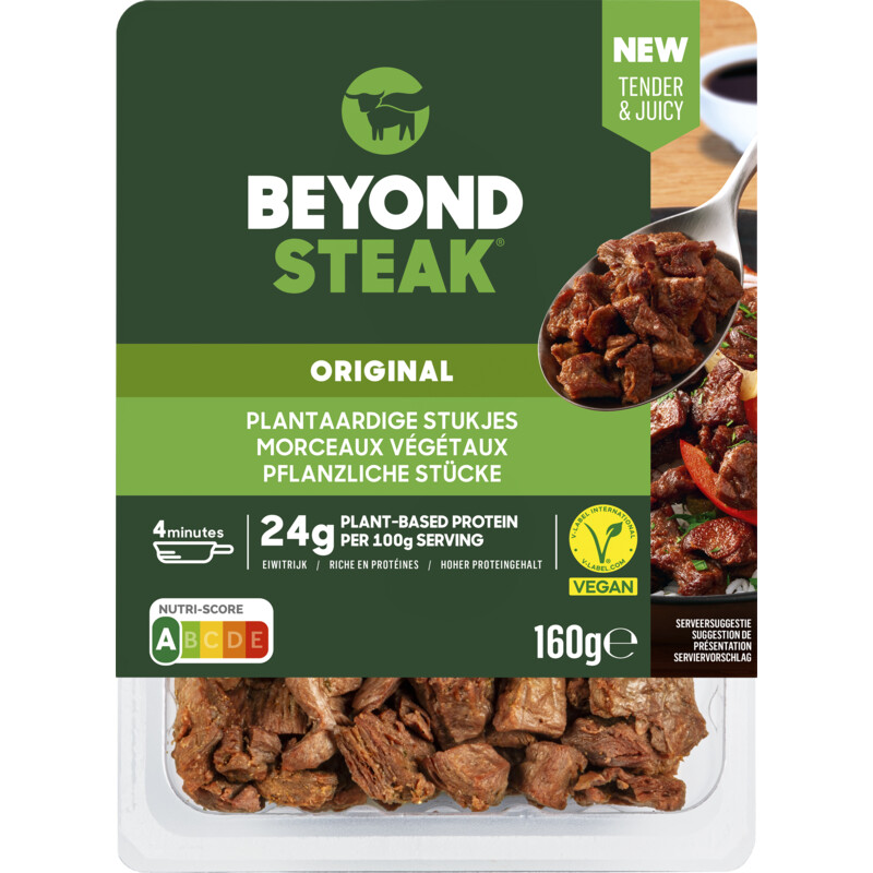 Een afbeelding van Beyond Meat Biefstukpuntjes