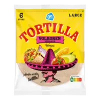 AH Tortilla wraps volkoren large