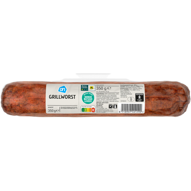Een afbeelding van AH Grillworst