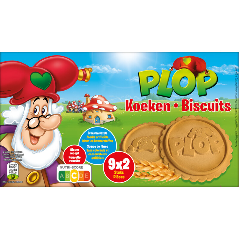 Een afbeelding van Jules Destrooper Plop koekjes natuur
