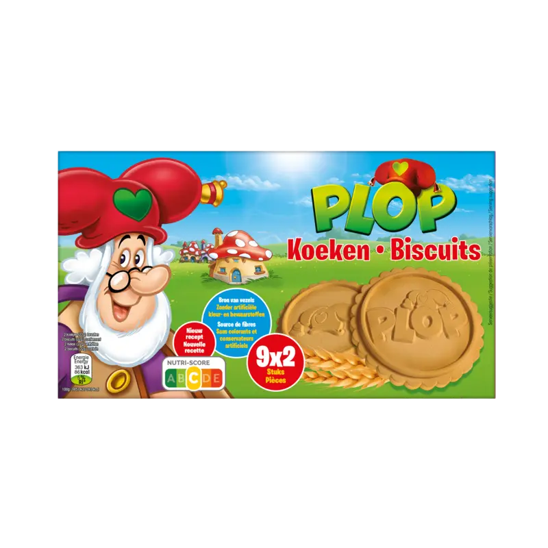 Jules Destrooper Plop koekjes natuur