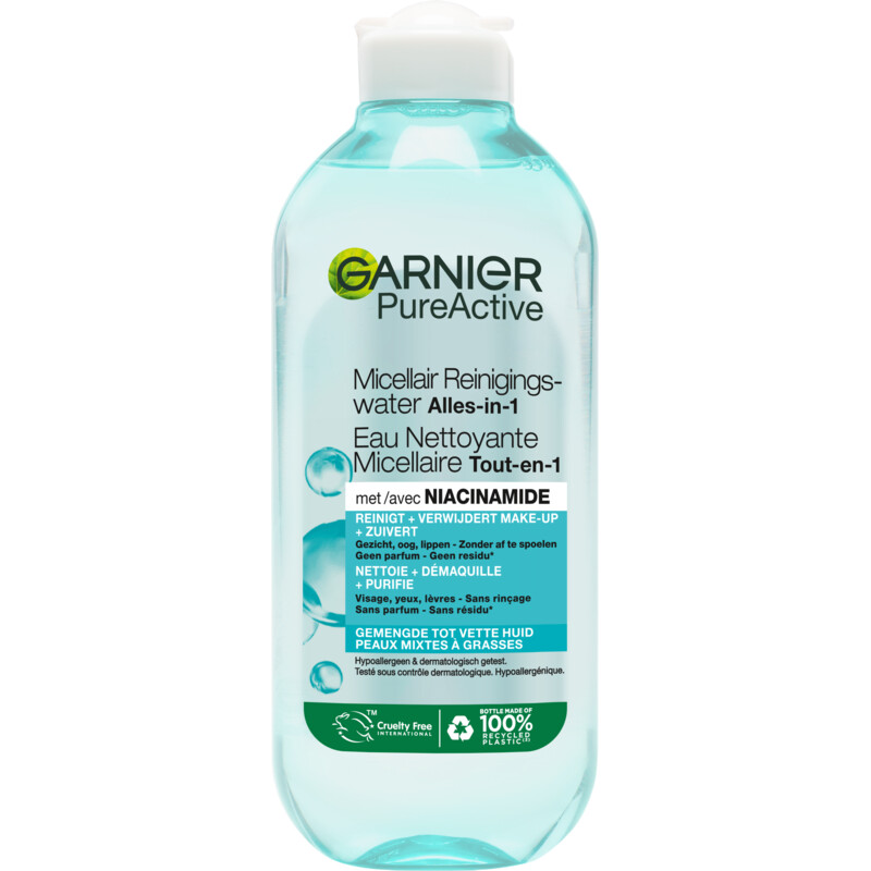 Een afbeelding van Garnier Pureactive micellair reinigingswater