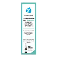 AH Xylometazoline HCl menthol 1 mg/ml