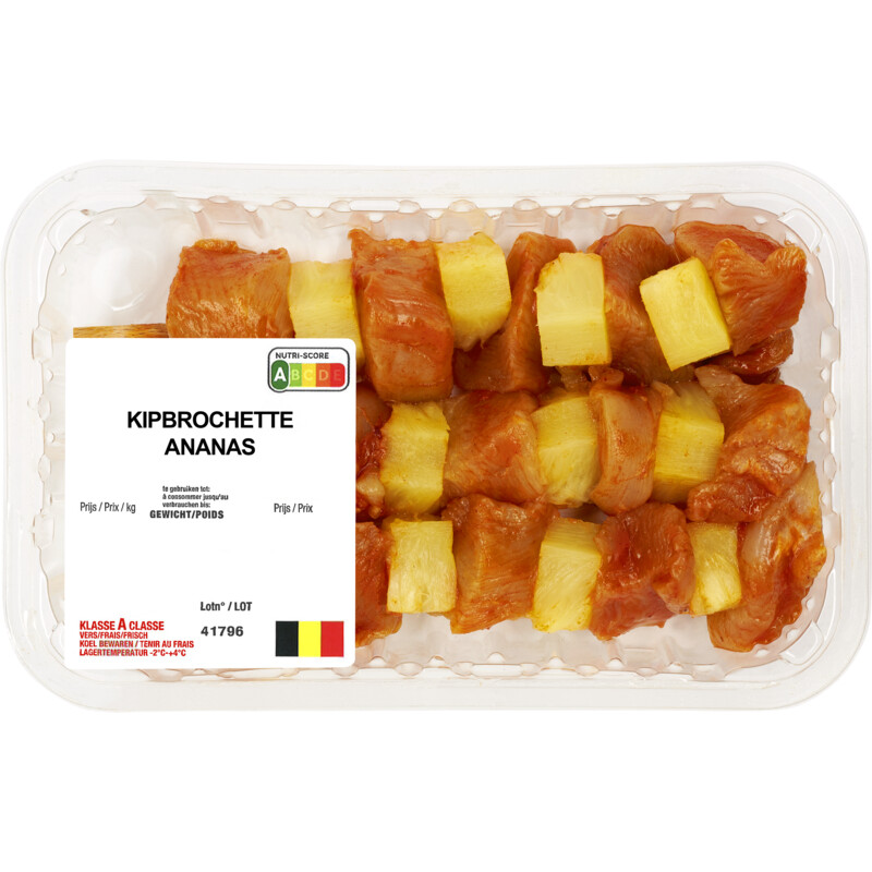 Een afbeelding van Plukon Kipbrochette ananas bel