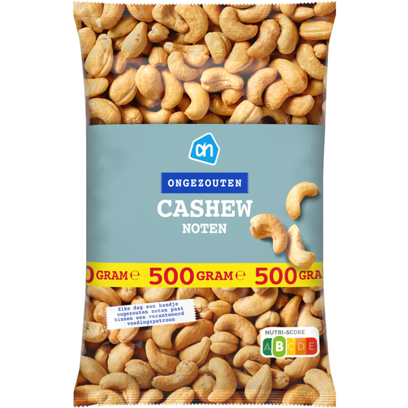 Een afbeelding van AH Cashewnoten ongezouten