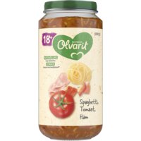 Een afbeelding van Olvarit Spaghetti tomaat ham 18m+