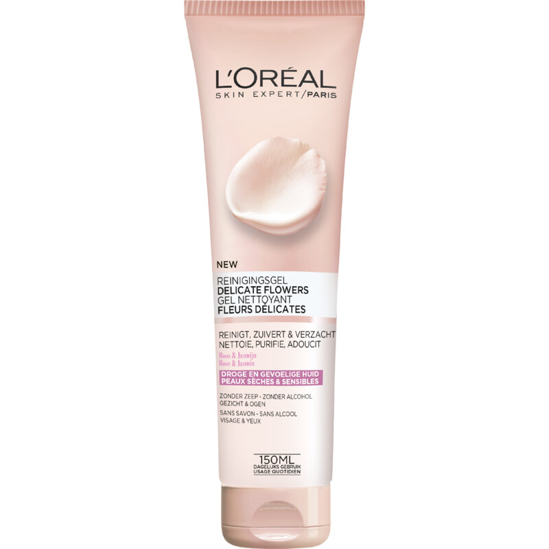 Een afbeelding van L'Oréal Dermo expertise delicate flowers wash