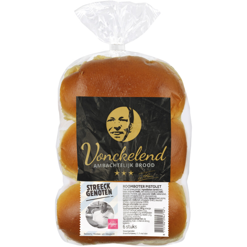 Een afbeelding van Streeckgenoten Boter pistolets