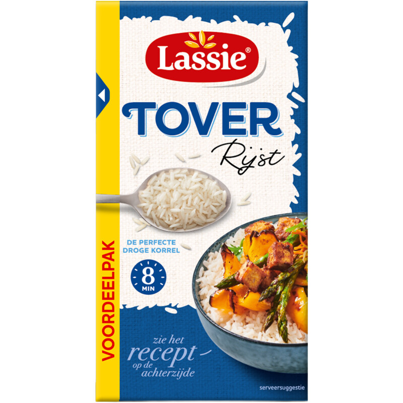 Een afbeelding van Lassie Toverrijst voordeelpak