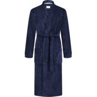 Een afbeelding van Ten Cate Heren badjas blauw maat XL