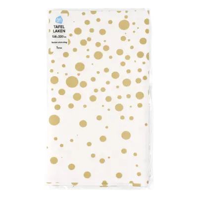 pdp-image-AH Tafellaken goud stip 138x220cm