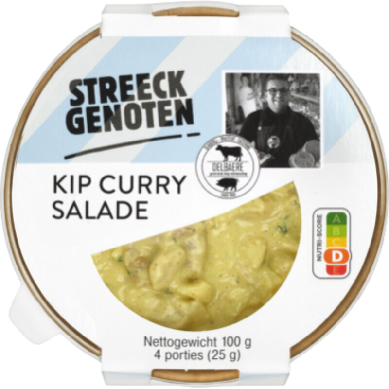 Een afbeelding van Streeckgenoten Kip curry salade bel