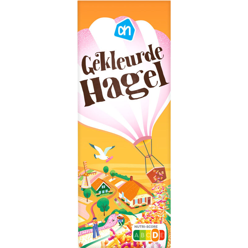 Een afbeelding van AH Gekleurde hagel