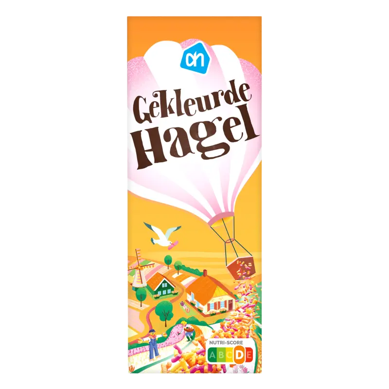 AH Gekleurde hagel