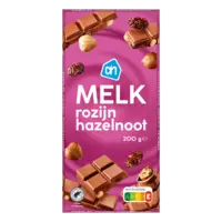AH Reep melk hazelnoot rozijn