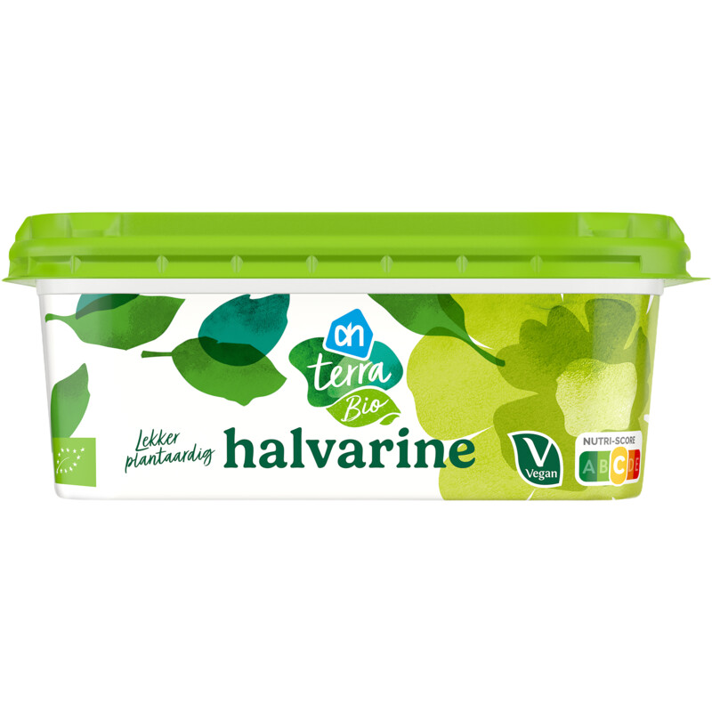 Een afbeelding van AH Terra Plantaardig biologische halvarine