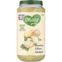 Een afbeelding van Olvarit Bloemkool kalkoen aardappel 15m+