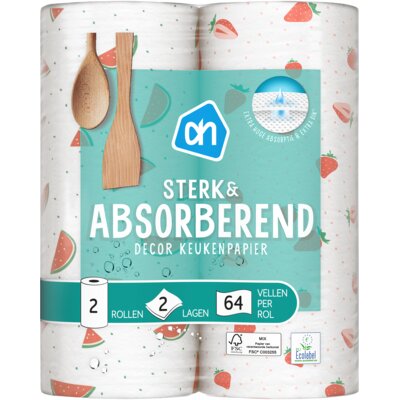 pdp-image-AH Keukenpapier sterk & absorberend decor