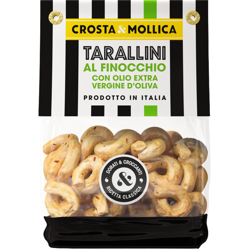 Een afbeelding van Crosta & Mollica Tarallini venkelzaad