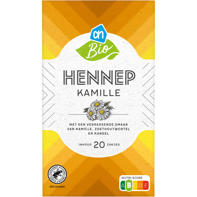 Een afbeelding van AH Biologisch Hennep kamille