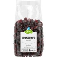Een afbeelding van AH Biologisch Cranberry's