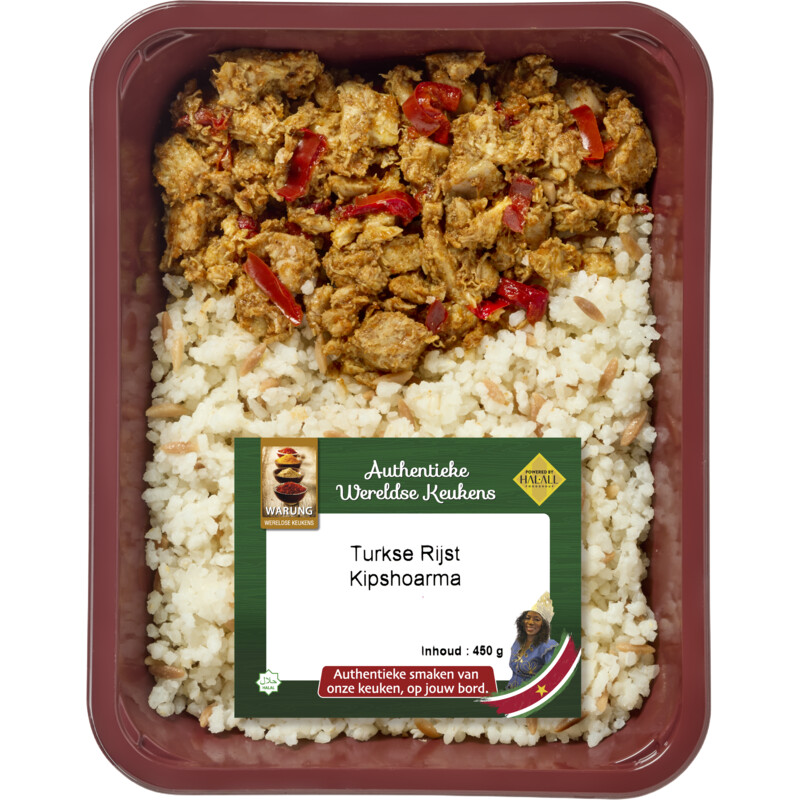 Een afbeelding van Warung Turkse rijst kipshoarma