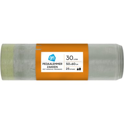 pdp-image-AH Pedaalemmerzakken met trekband 30 liter
