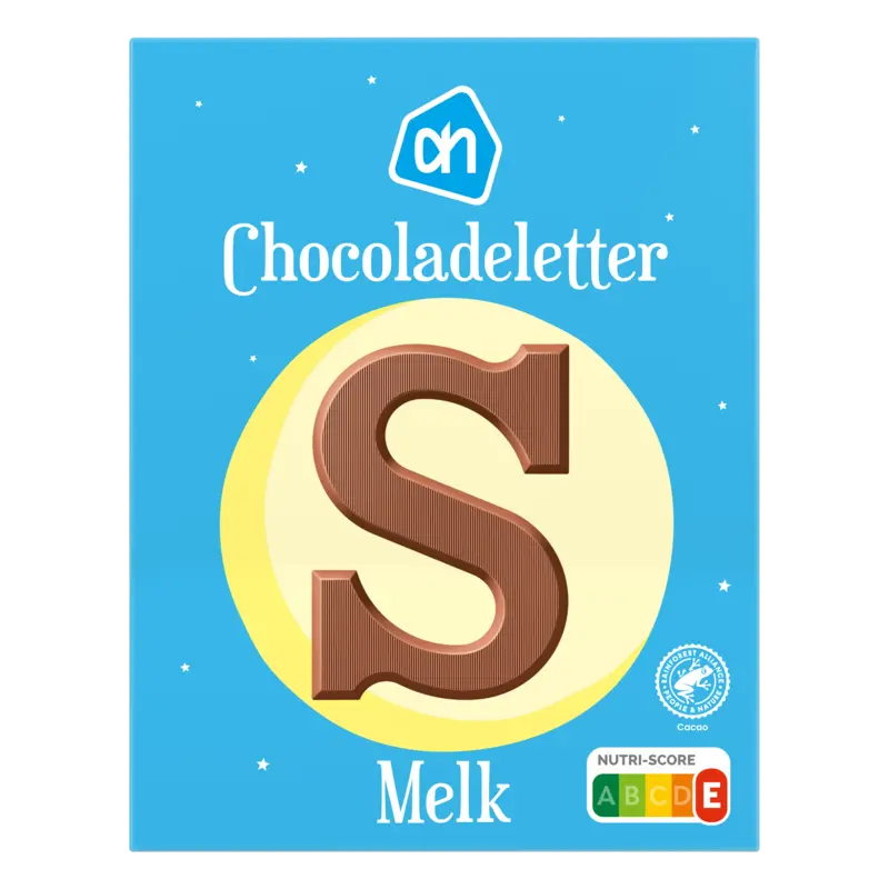 AH Chocoladeletter melk