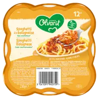 Olvarit Spaghetti bolognese 12m+ bel