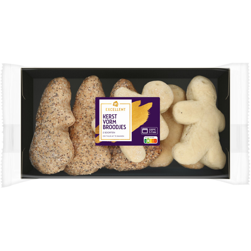 Een afbeelding van AH Excellent Kerstvormbroodjes