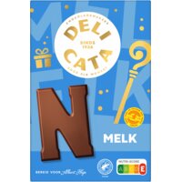 Een afbeelding van Delicata Chocoladeletter melk N